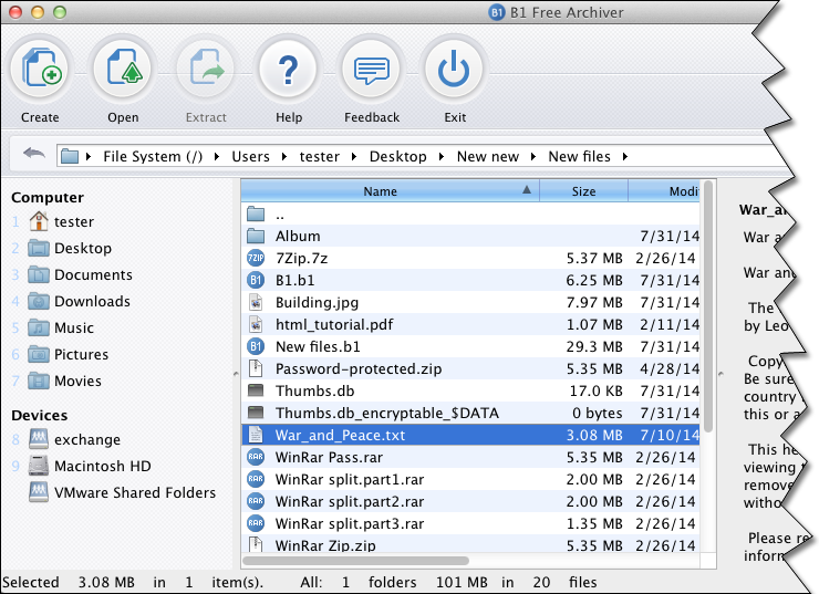 cómo descomprimir el archivo tar.z particular en Windows