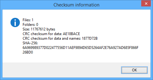 Checksum