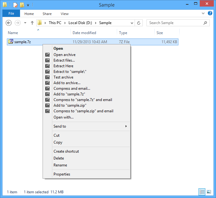 Context Menu